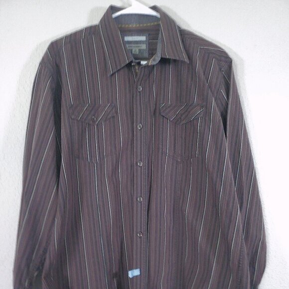 Johnston & Murphy Other - Johnston & Murphy Brown  Dress Shirt Size Extra Large